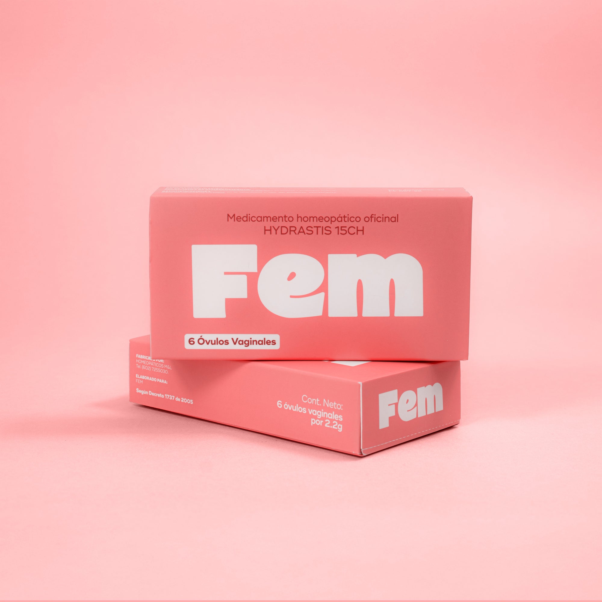 Óvulos vaginales Fem x 6 UND