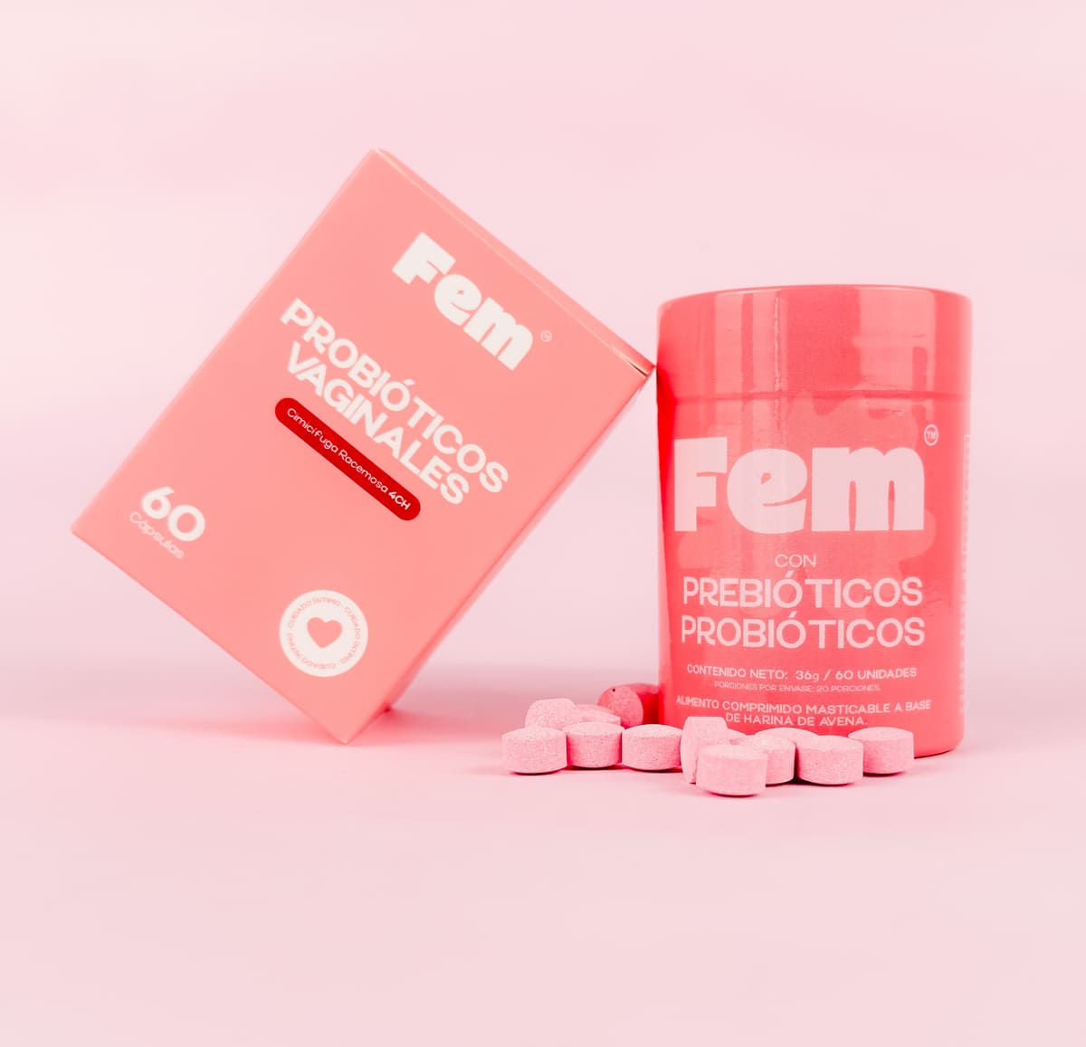 Probiótico vaginal x 60 UND