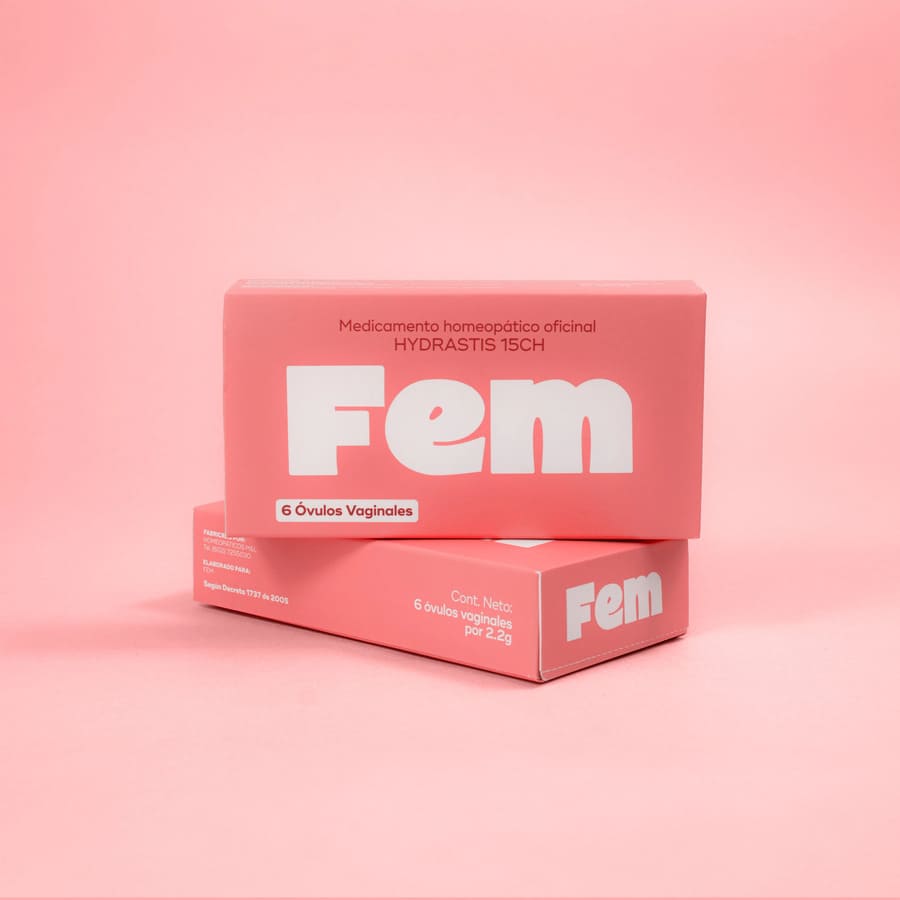 Óvulos vaginales Fem x 6 UND