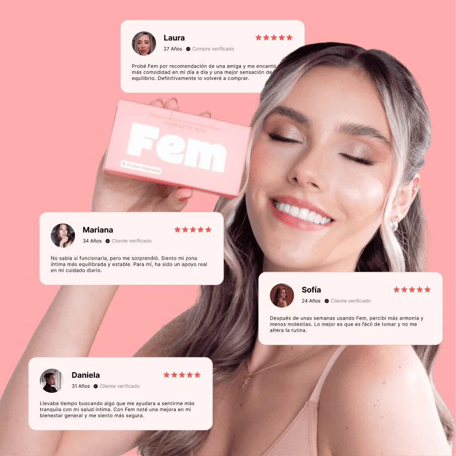 Óvulos vaginales Fem x 6 UND