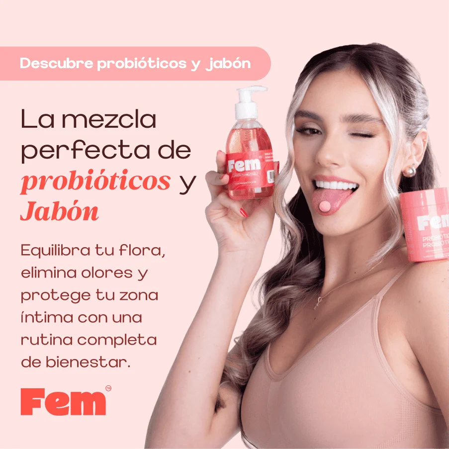 Combo Probiótico Vaginal + Jabón