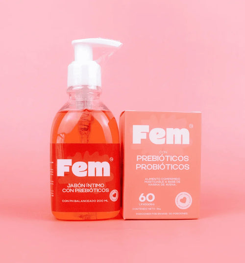 Combo alimento con probióticos + Jabón íntimo