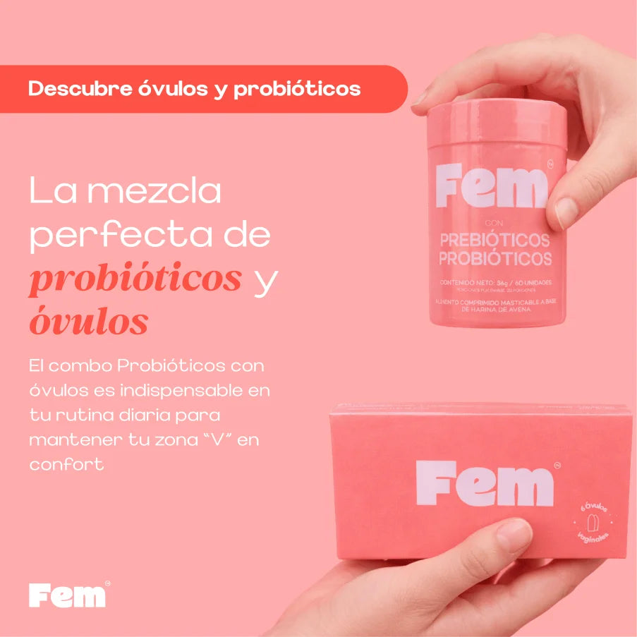 Combo Probiótico + Óvulos
