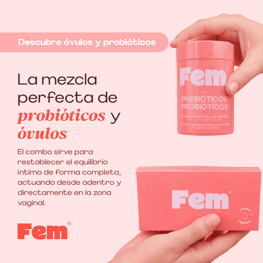 Combo Probiótico + Óvulos