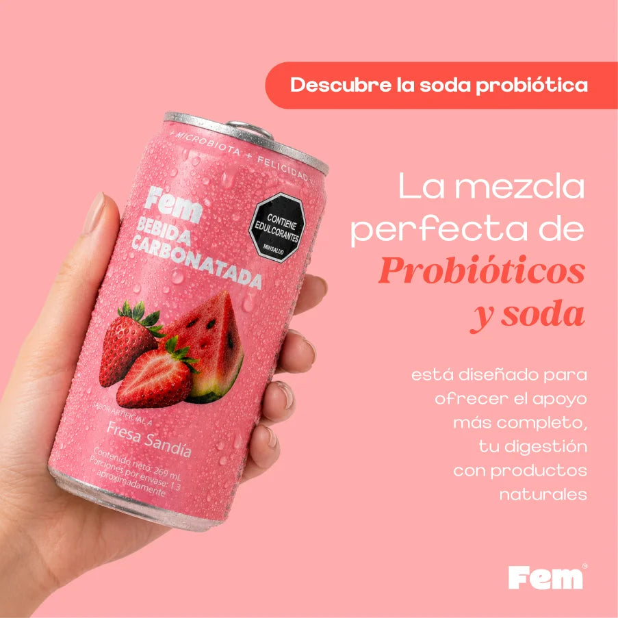 Soda Prebiótica x 6 UND