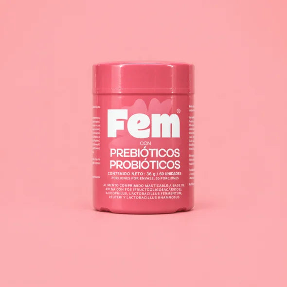 Alimento con probióticos + prebióticos